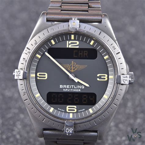 breitling titanium watches